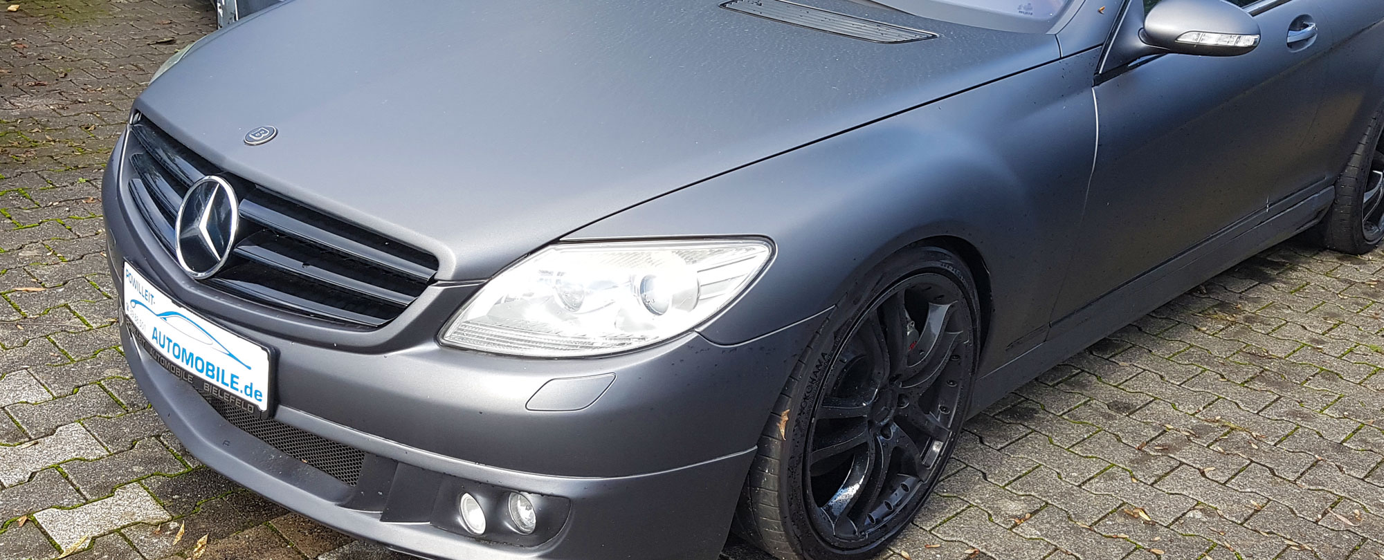 Mercedes matt lackiert Mercedes matt lackiert